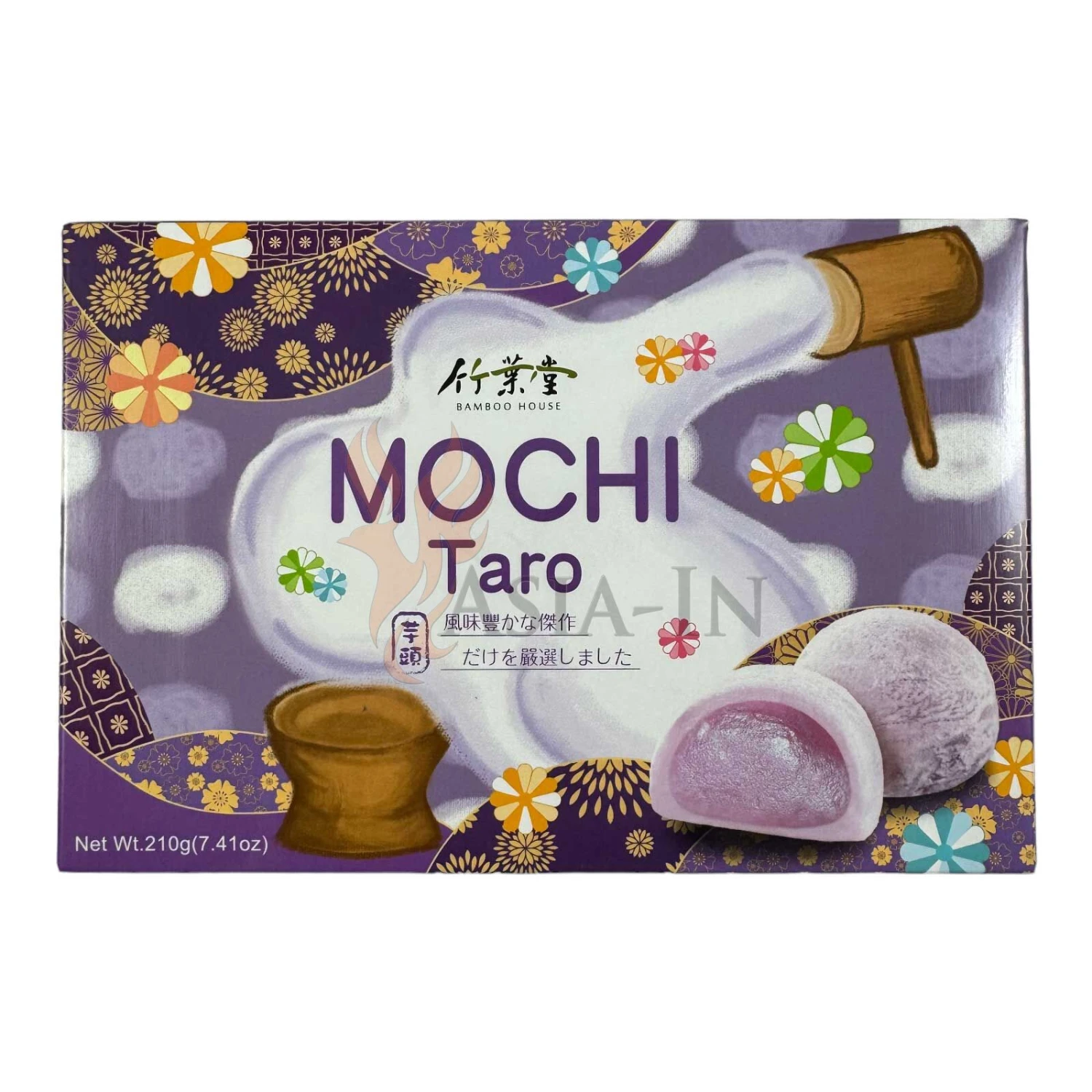 Bamboo House Taro Mochi Jap. Art 210g 3 Bamboo House Taro Mochi Jap. Art 210g