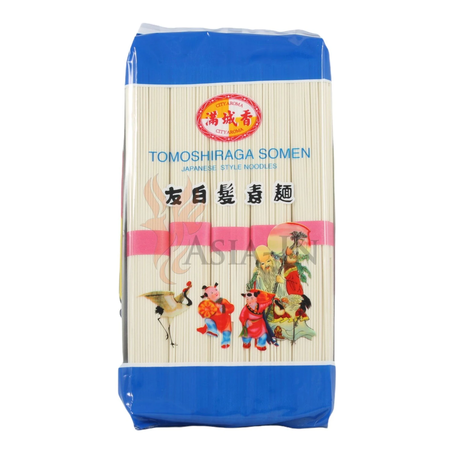 City Aroma Tomoshiraga Somen Nudeln Japanische Art 400g 4 City Aroma Tomoshiraga Somen Nudeln Japanische Art 400g – Bild 2