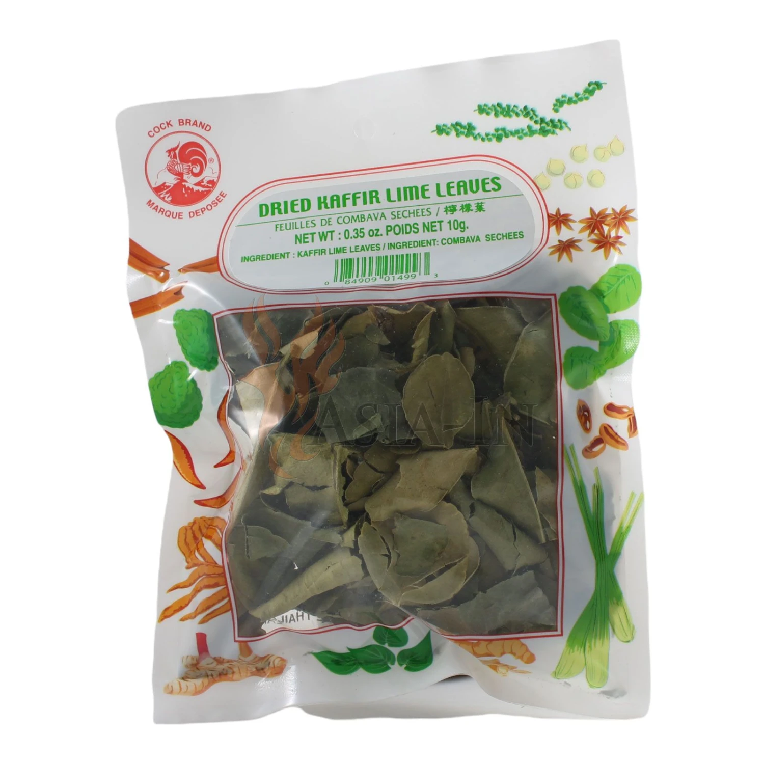 COCK Kaffir-Limettenblätter 10g 3 COCK Kaffir-Limettenblätter 10g