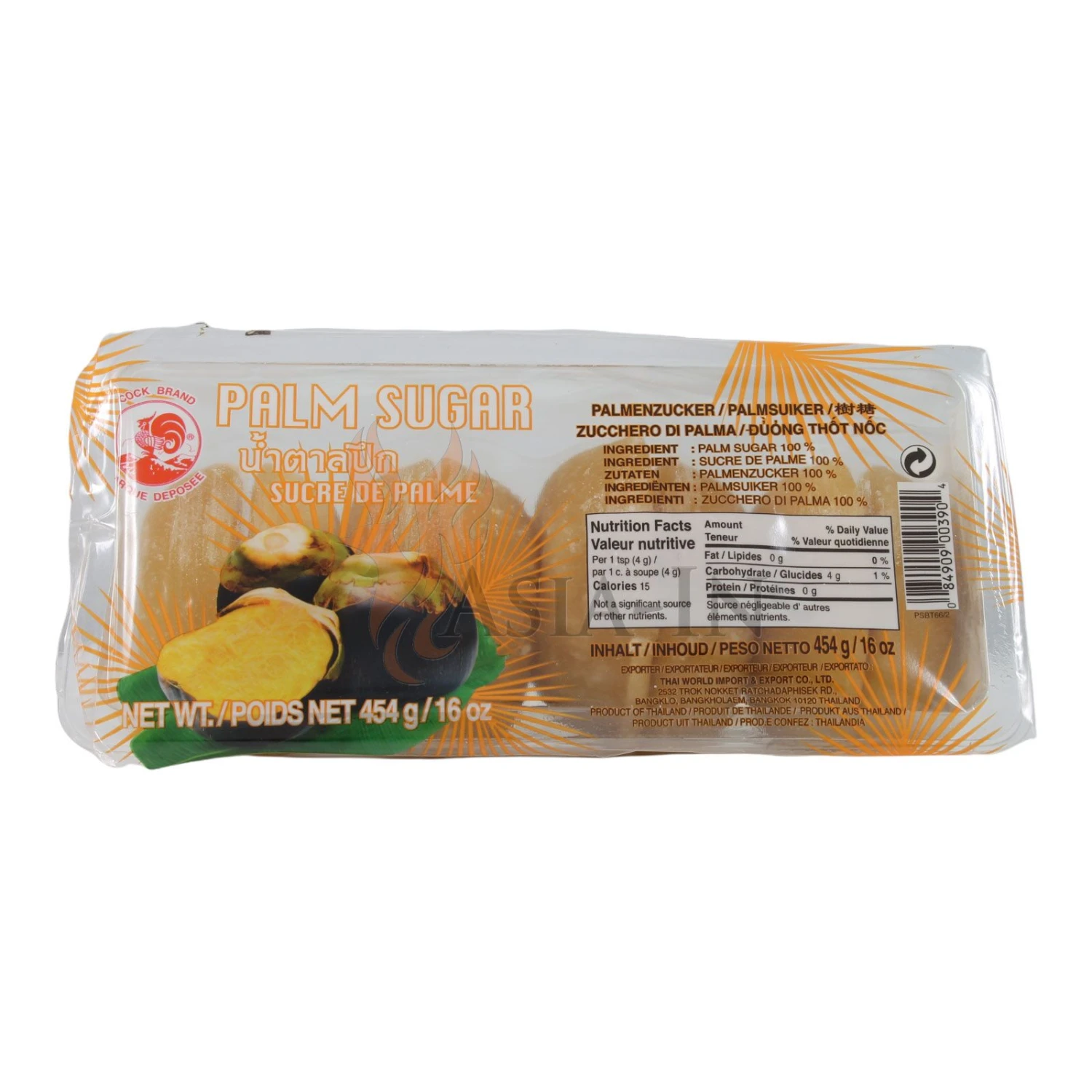 COCK Palmzucker 454g 3 COCK Palmzucker 454g