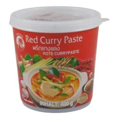COCK Rote Currypaste 400g -Lebensmittelgeschäft cock rote currypaste 400g