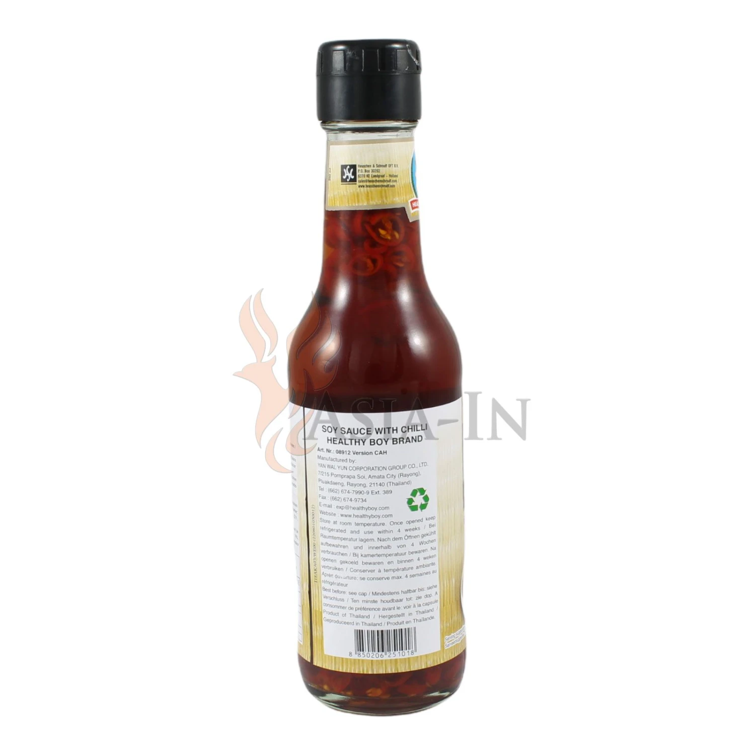 Dek Som Boon Sojasauce Mit Chili 250ml 5 Dek Som Boon Sojasauce Mit Chili 250ml – Bild 3