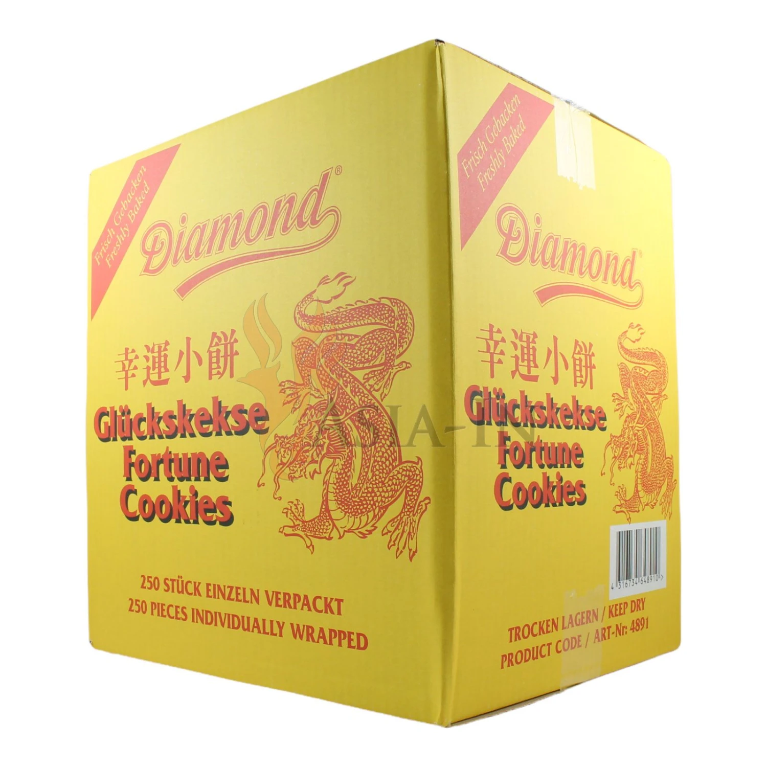 Diamond 250er Pack Glückskekse 6g, 1,5kg 4 Diamond 250er Pack Glückskekse 6g, 1,5kg – Bild 2