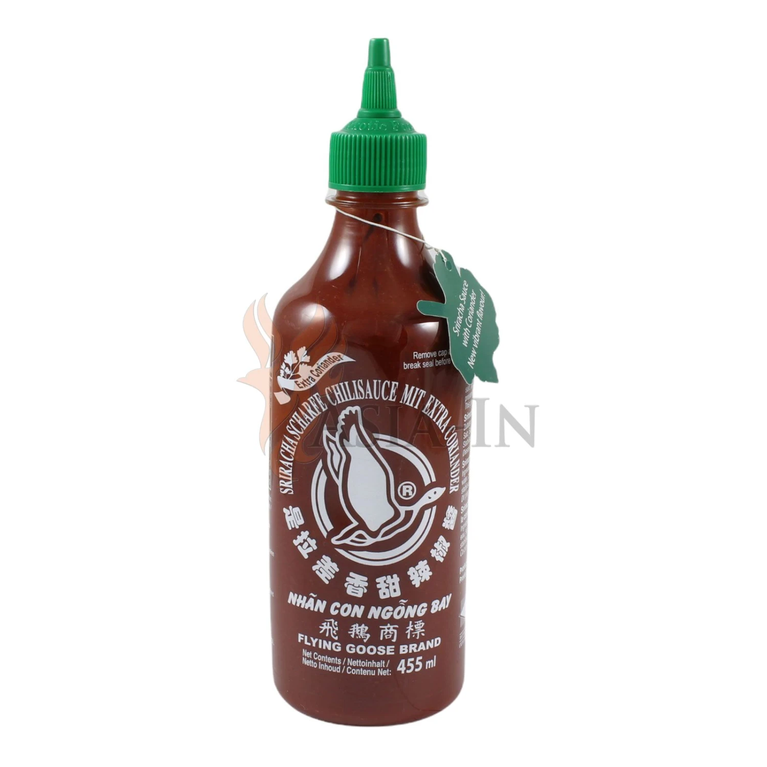 Flying Goose Sriracha Chilisauce Mit Koriander 455ml 3 Flying Goose Sriracha Chilisauce Mit Koriander 455ml