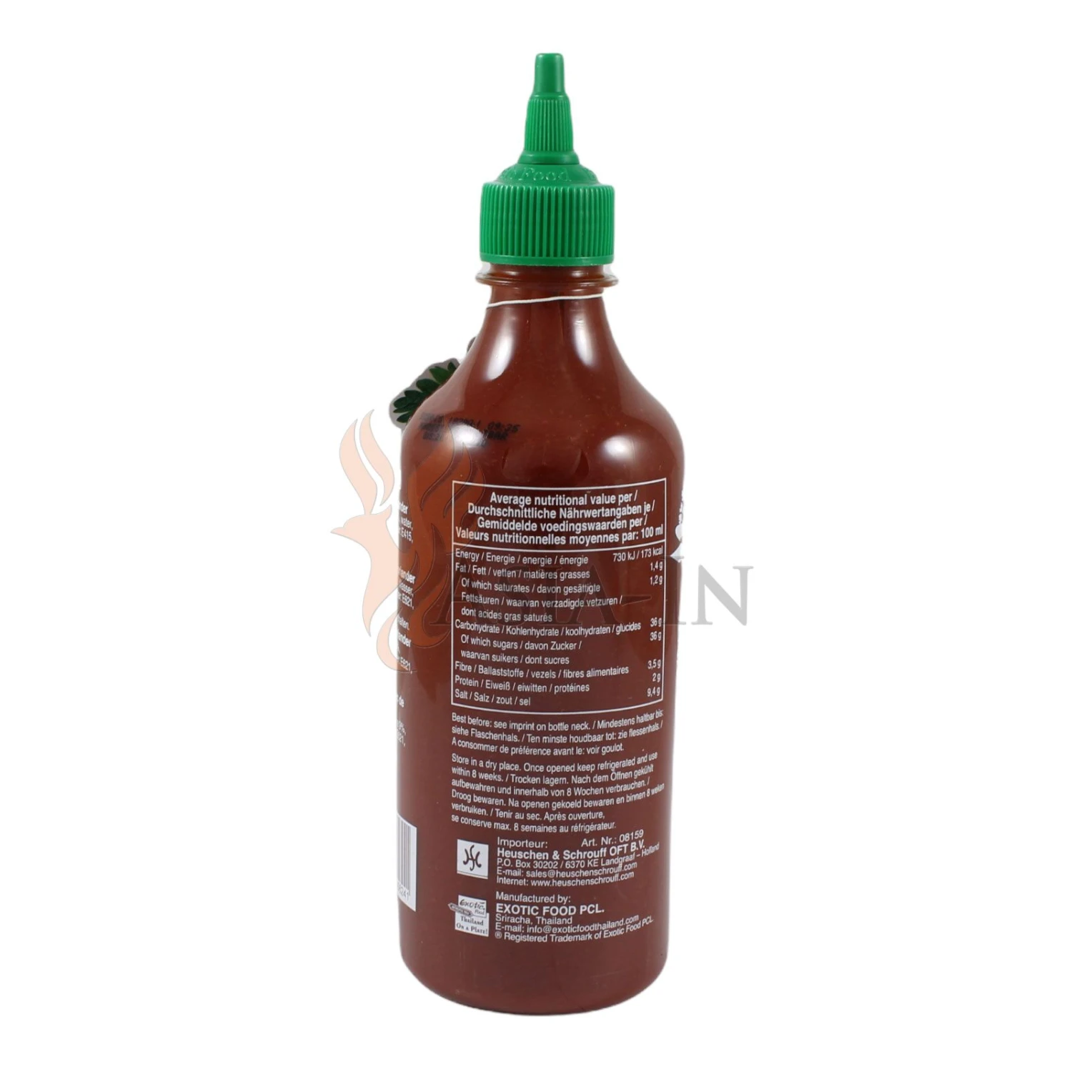 Flying Goose Sriracha Chilisauce Mit Koriander 455ml 5 Flying Goose Sriracha Chilisauce Mit Koriander 455ml – Bild 3