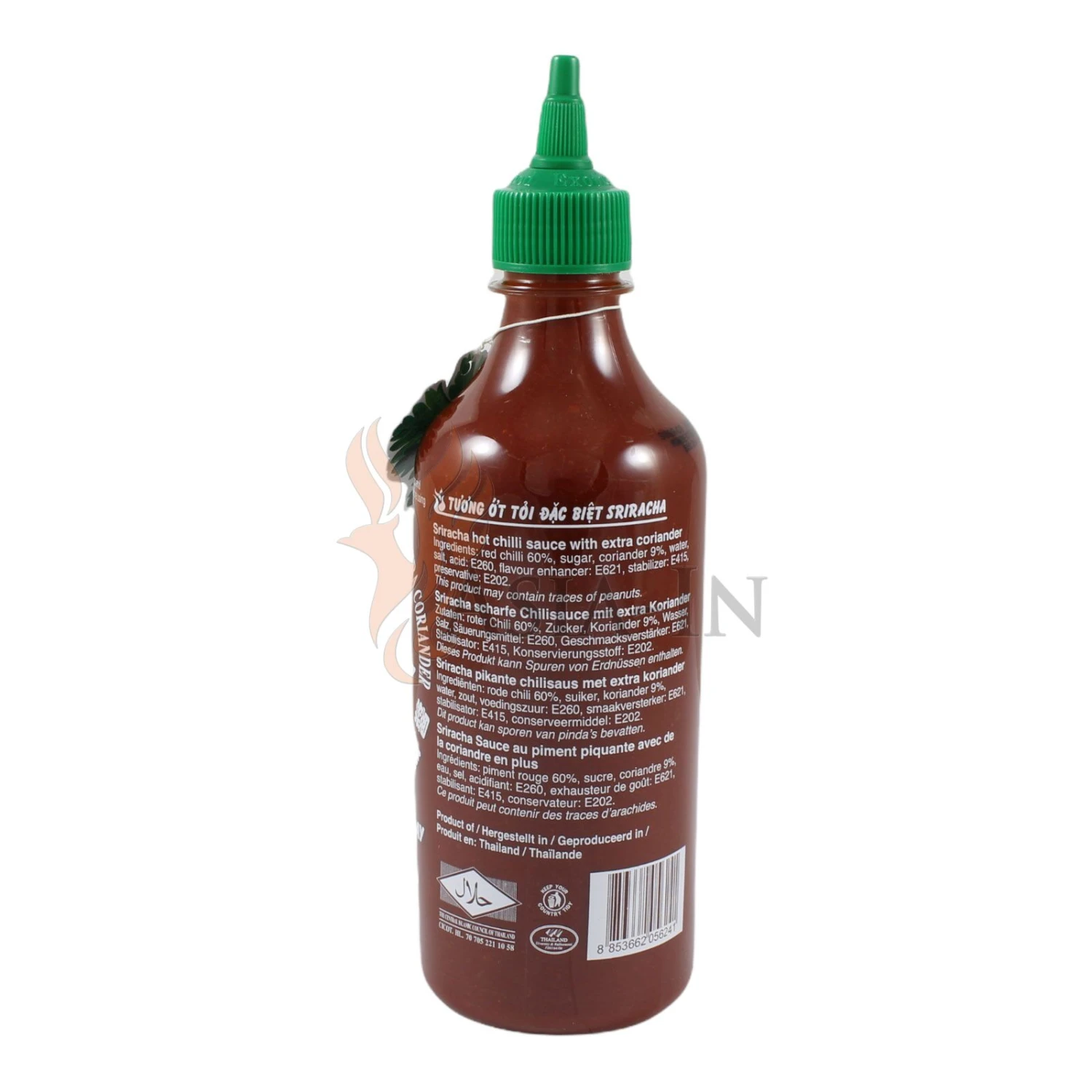 Flying Goose Sriracha Chilisauce Mit Koriander 455ml 4 Flying Goose Sriracha Chilisauce Mit Koriander 455ml – Bild 2