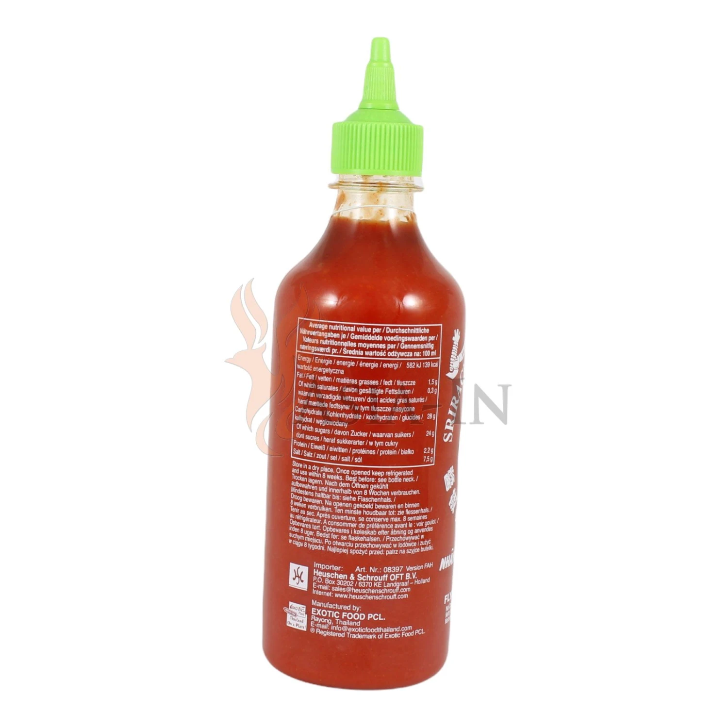 Flying Goose Sriracha Chilisauce Mit Wasabi 455ml 5 Flying Goose Sriracha Chilisauce Mit Wasabi 455ml – Bild 3