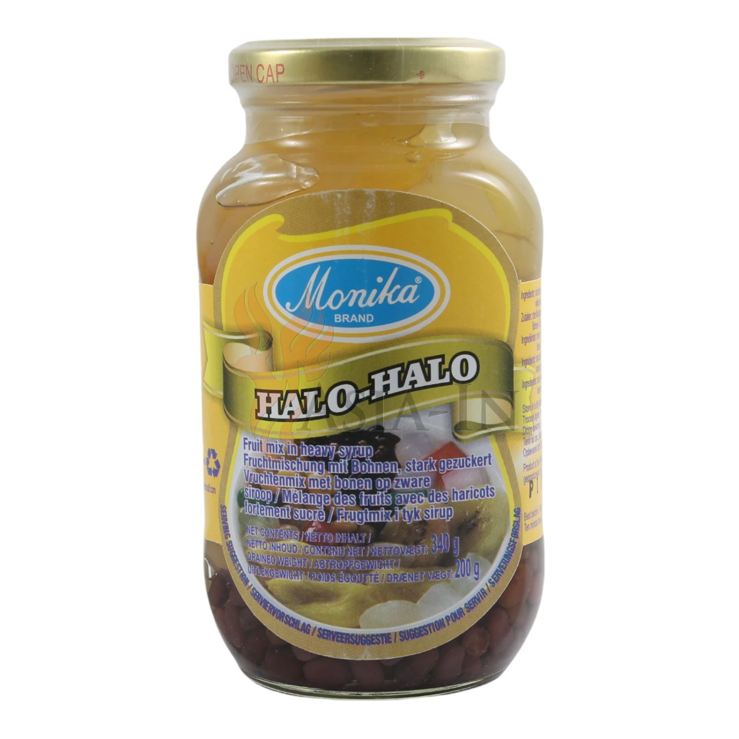 Fruchtmischung Mit Bohnen, Stark Gezuckert, Halo-Halo, Monika 200g 3 Fruchtmischung Mit Bohnen, Stark Gezuckert, Halo-Halo, Monika 200g