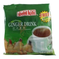 Gold Kili Instant Ingwer Tee Großpackung 20x18g 360g