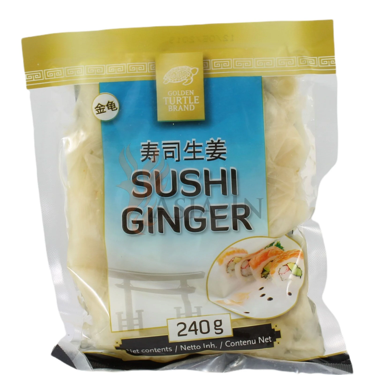 Golden Turtle Ingwer Eingelegt 160g 3 Golden Turtle Ingwer Eingelegt 160g
