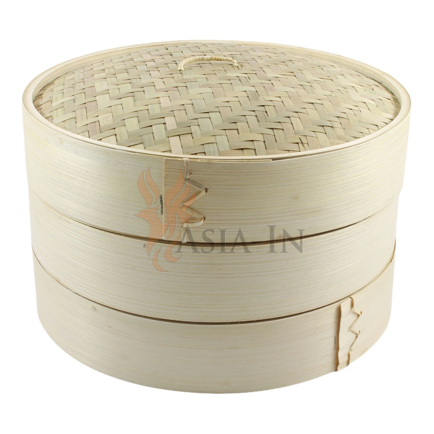 Jade Temple Bambusdämpfer 3-Teilig 25 Cm Bamboo Steamer Set 6 Jade Temple Bambusdämpfer 3-Teilig 25 Cm Bamboo Steamer Set – Bild 4