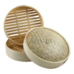 Jade Temple Bambusdämpfer 3-Teilig 25 Cm Bamboo Steamer Set 8 Jade Temple Bambusdämpfer 3-Teilig 25 Cm Bamboo Steamer Set -Lebensmittelgeschäft jade temple bambusdaempfer 3 teilig 25 cm bamboo steamer set2