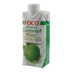 Kokosnuss Wasser, Coconut Water Foco 330ml