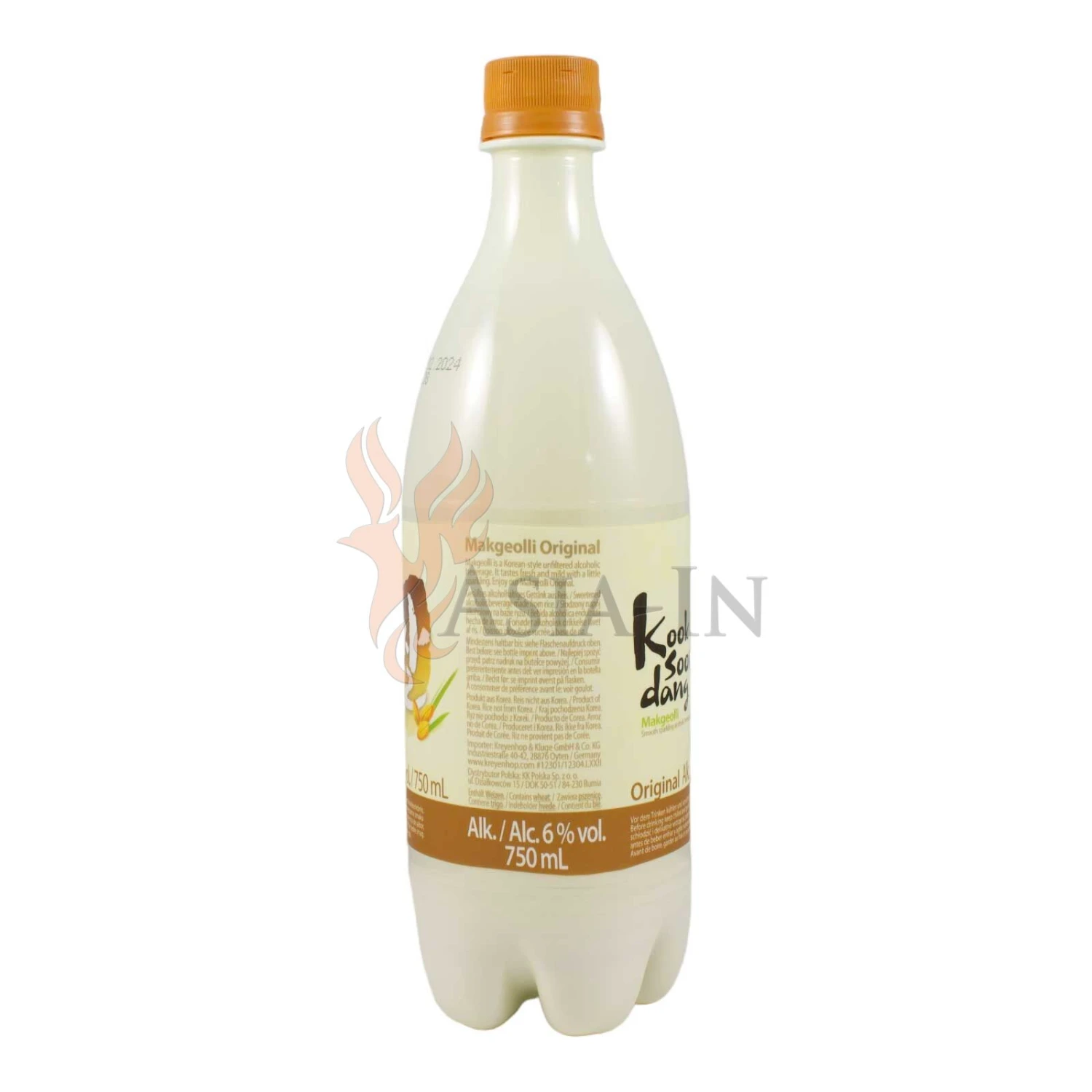 KOOKSOONDANG Original Makgeolli Zzgl. 25cent Pfand, EINWEG, 6% VOL 750ml 3 KOOKSOONDANG Original Makgeolli Zzgl. 25cent Pfand, EINWEG, 6% VOL 750ml