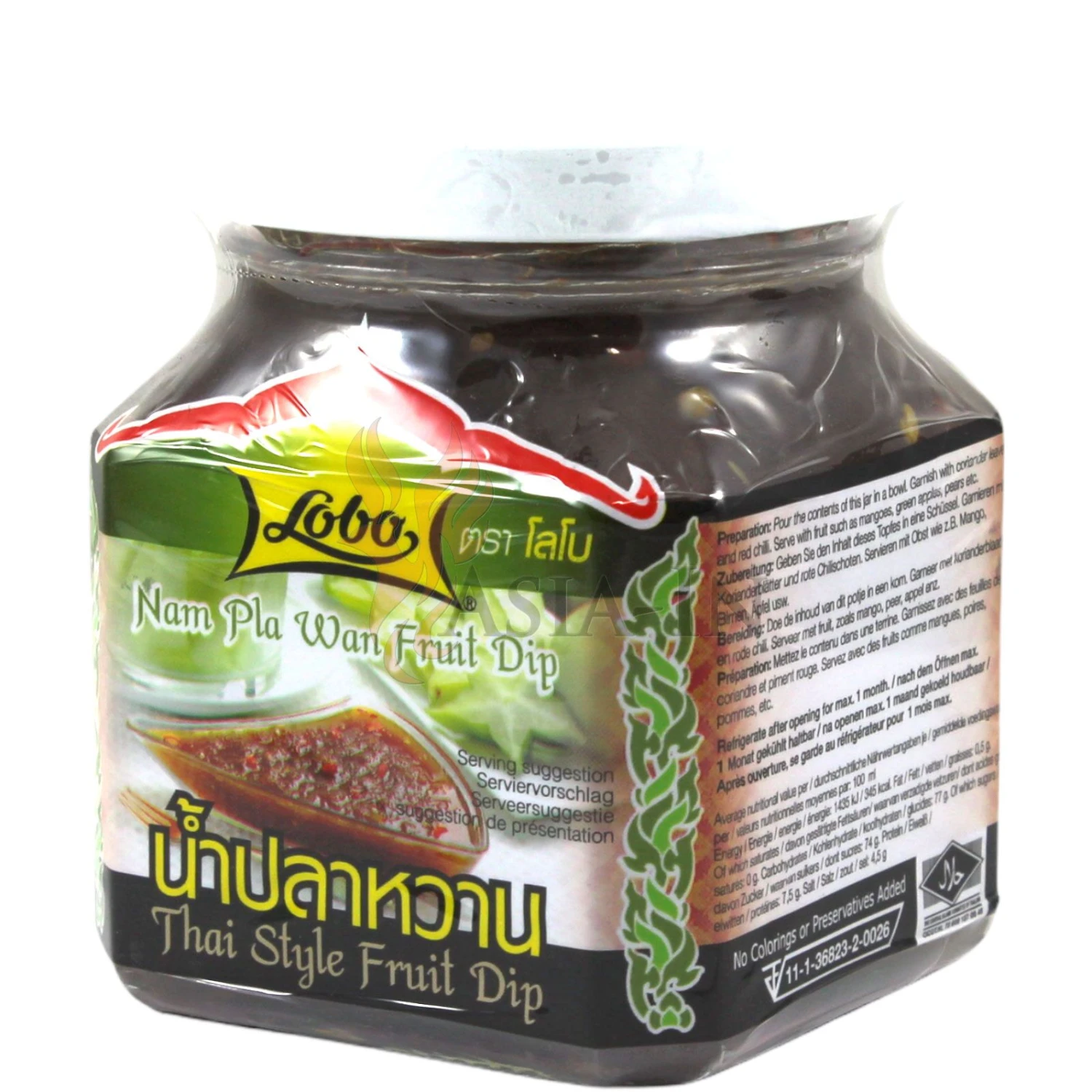 Lobo Nam Pla Wan Frucht Dip 290g 3 Lobo Nam Pla Wan Frucht Dip 290g