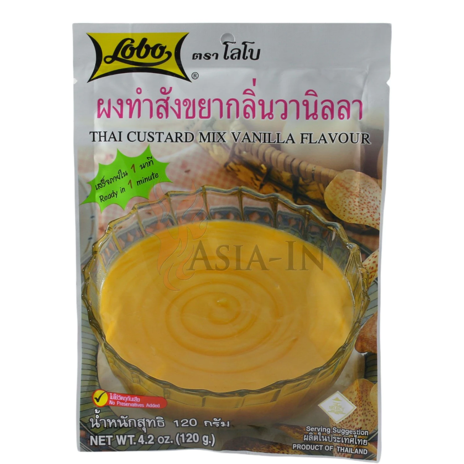 Lobo Thai Style Puddingmischung Vanillearoma 120g 3 Lobo Thai Style Puddingmischung Vanillearoma 120g