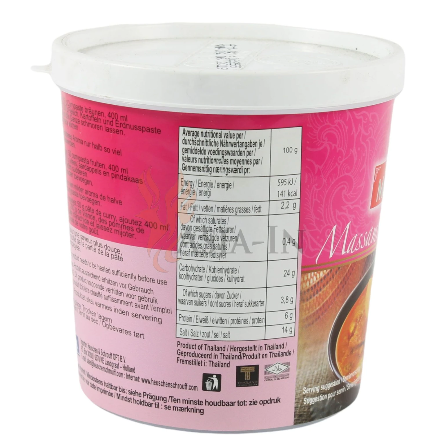 Mae Ploy Masaman Currypaste 400g 5 Mae Ploy Masaman Currypaste 400g – Bild 3