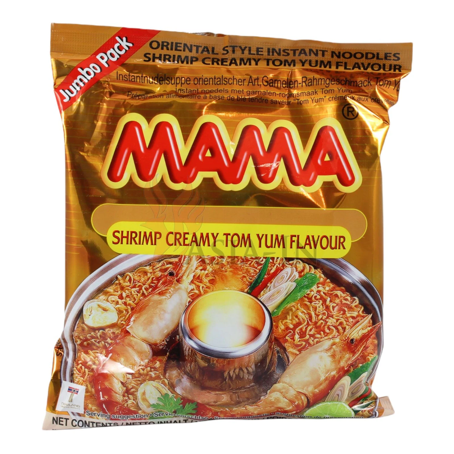 MAMA Tom Yum Garnelen Creamy Instant Nudeln 90g 3 MAMA Tom Yum Garnelen Creamy Instant Nudeln 90g