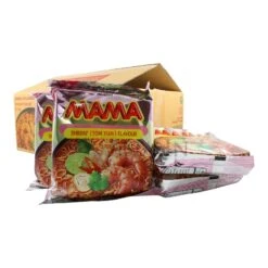 MAMA Tom Yum Garnelen Instant Nudeln 20x90g 1,8kg -Lebensmittelgeschäft mama tom yum garnelen instant nudeln 20x90g 18kg