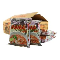 MAMA Tom Yum Garnelen Instant Nudeln 30x60g 1,8kg -Lebensmittelgeschäft mama tom yum garnelen instant nudeln 30x60g 18kg