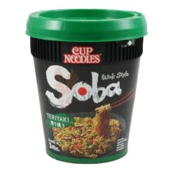 Nissin Teriyaki Sobanudeln Im Becher 90g -Lebensmittelgeschäft nissin teriyaki sobanudeln im becher 90g