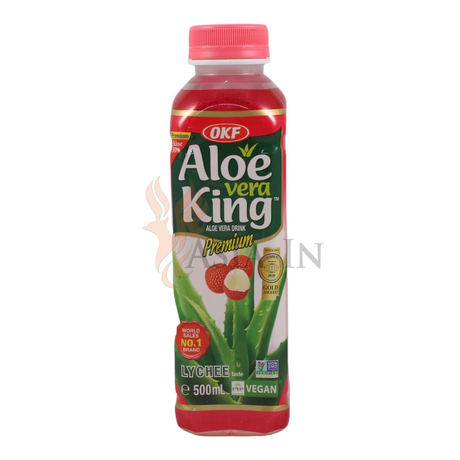 OKF Litschi Aloe Vera Getränk Zzgl. 25cent Pfand, EINWEG 500ml 4 OKF Litschi Aloe Vera Getränk Zzgl. 25cent Pfand, EINWEG 500ml – Bild 2
