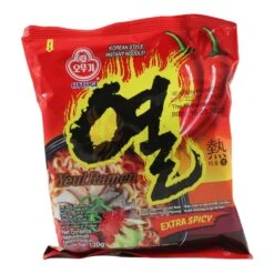 Ottogi Yeul Ramen Instant Nudeln Extra Scharf 120g -Lebensmittelgeschäft ottogi yeul ramen instant nudeln extra scharf 120g