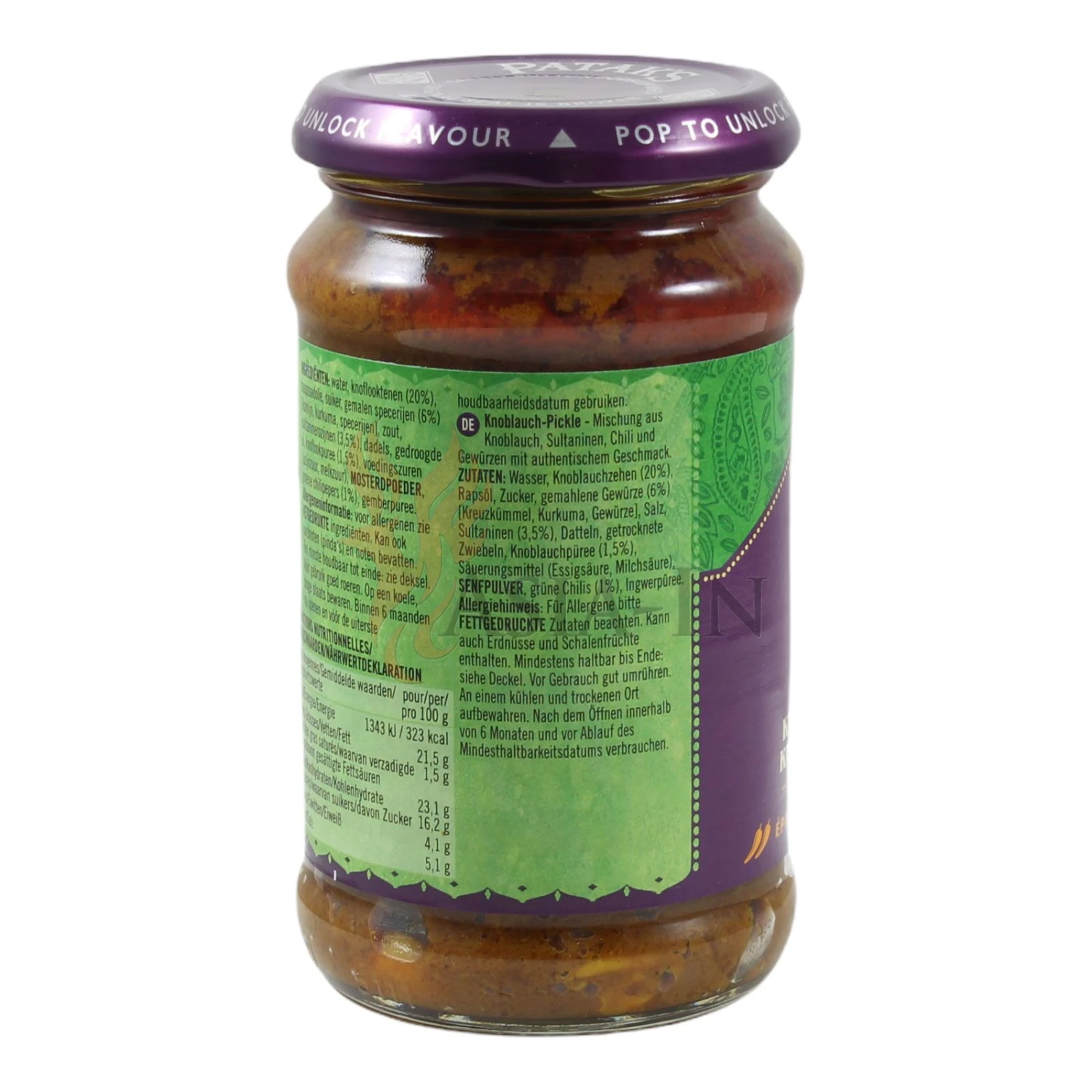 Patak's Knoblauch Pickle 300g 3 Patak's Knoblauch Pickle 300g