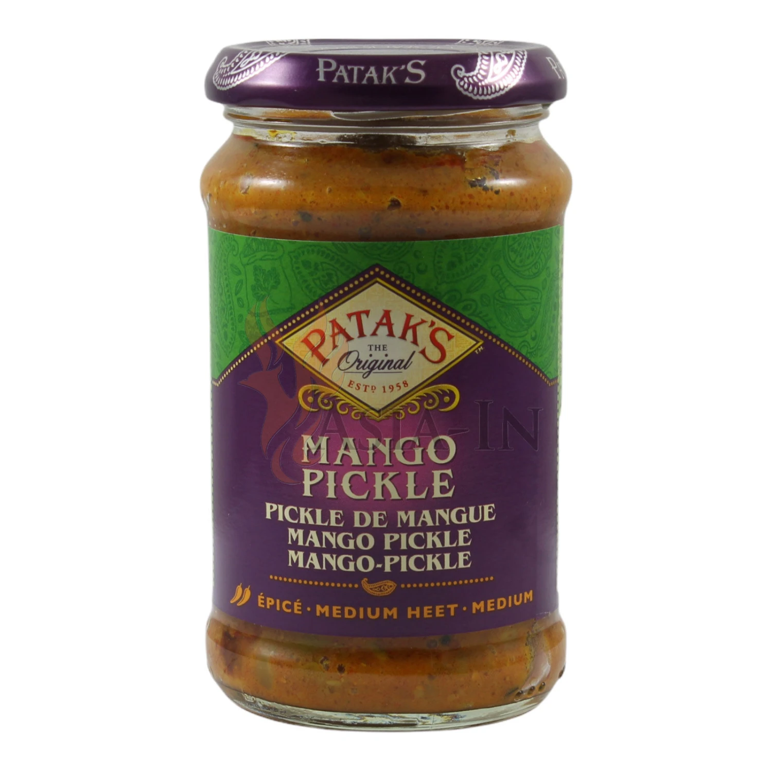 Patak's Mango Pickle 283g 4 Patak's Mango Pickle 283g – Bild 2