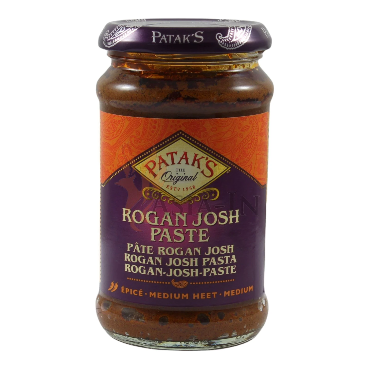Patak's Rogan Josh Currypaste 283g 4 Patak's Rogan Josh Currypaste 283g – Bild 2