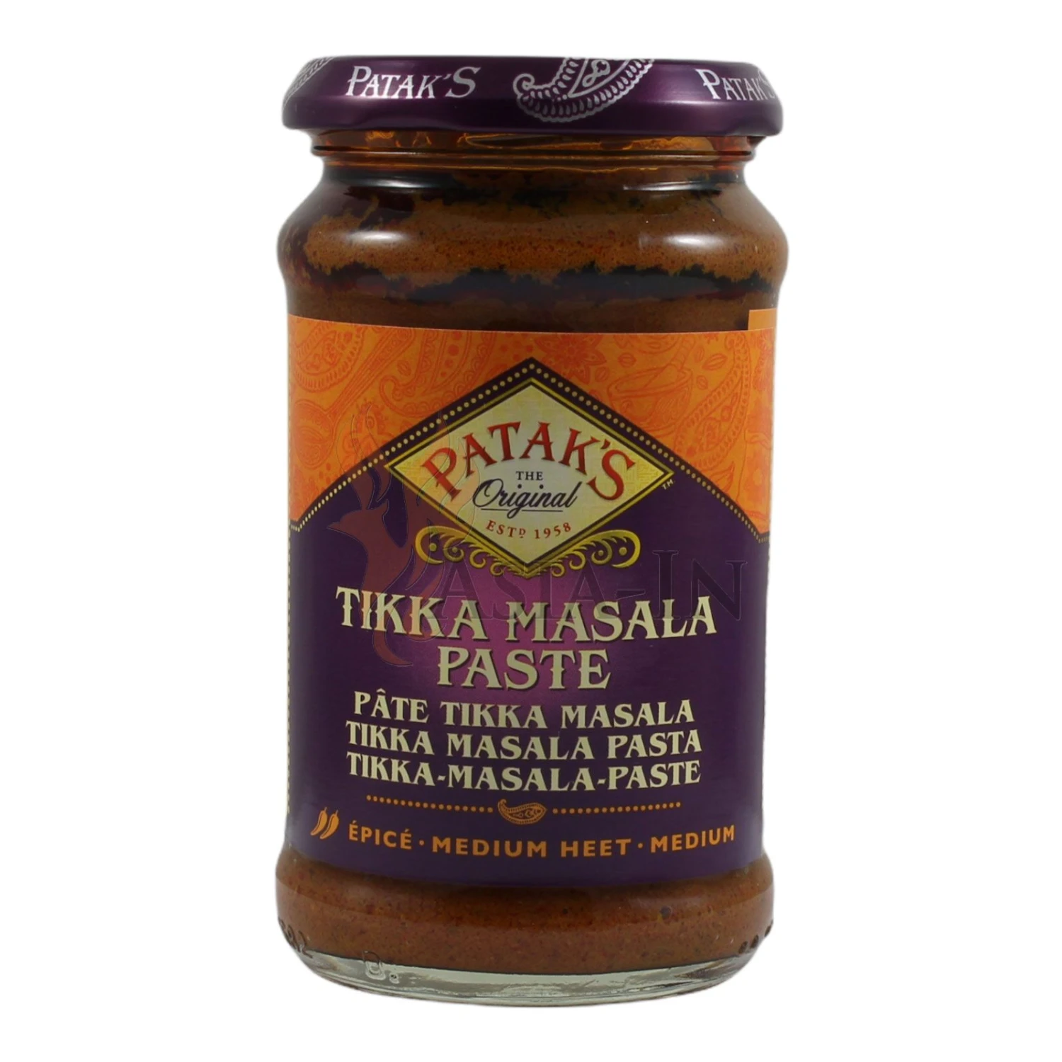 Patak's Tikka Masala Currypaste 283g 4 Patak's Tikka Masala Currypaste 283g – Bild 2