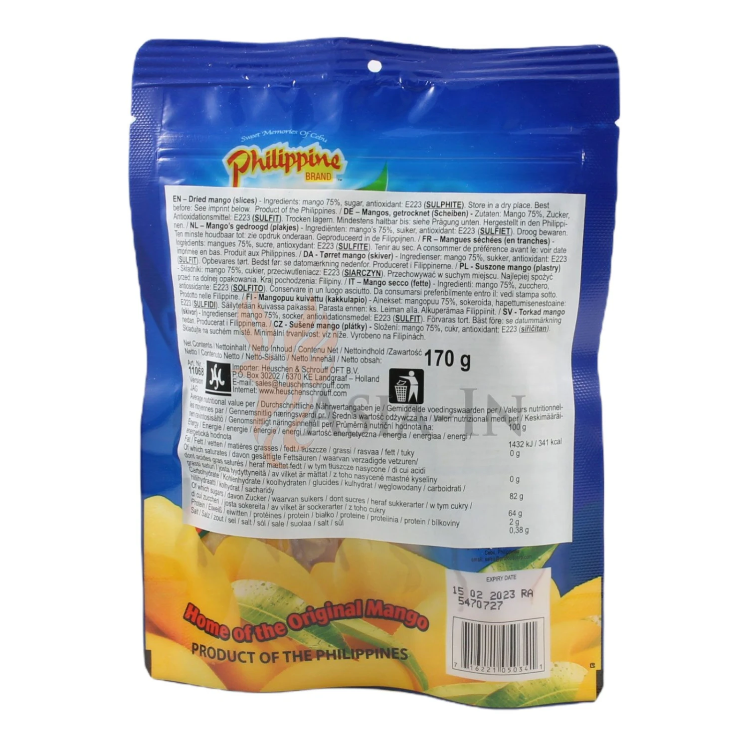 Philippine Brand Mangos Getrocknet 170g 3 Philippine Brand Mangos Getrocknet 170g