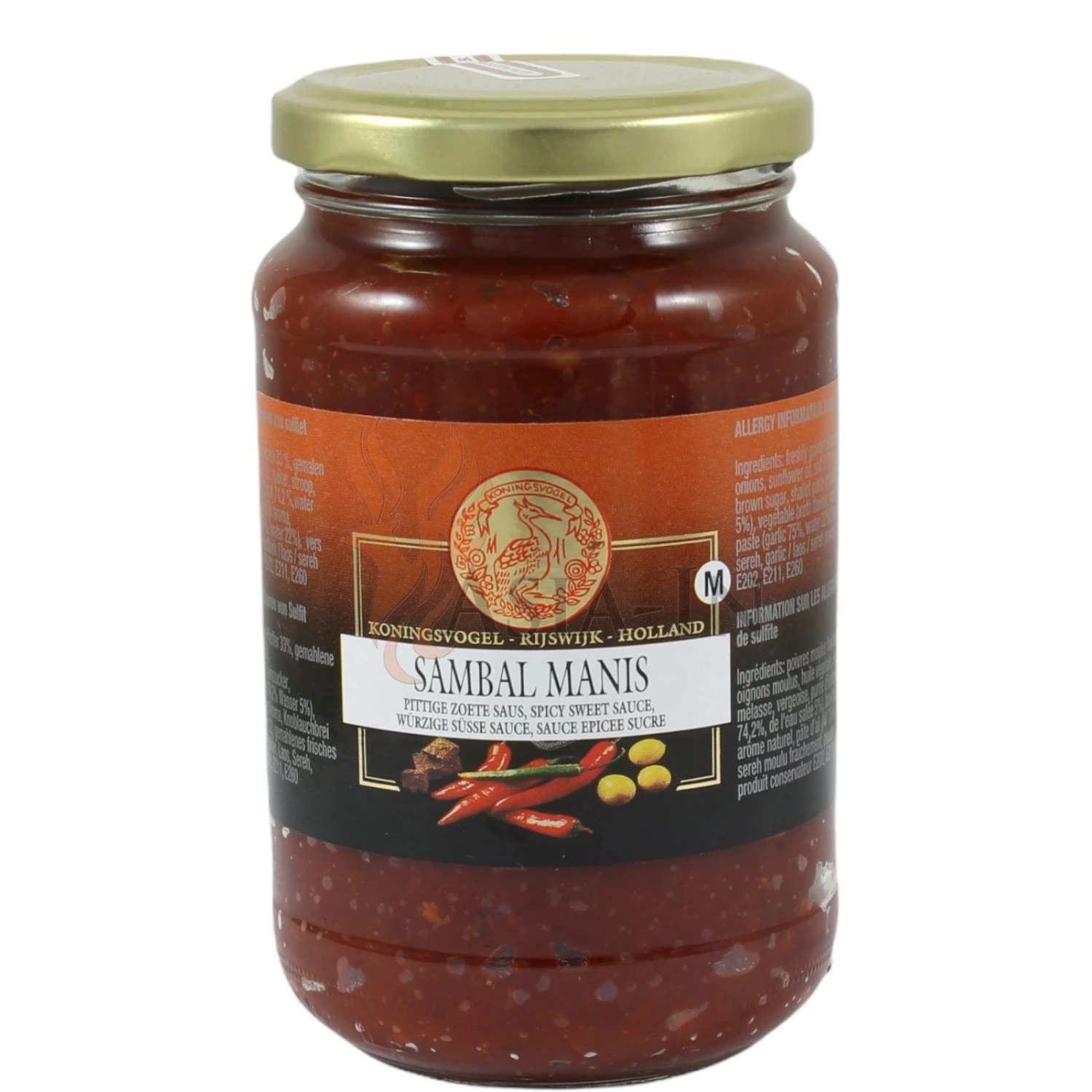 Sambal Manis, Königsvogel 375g 3 Sambal Manis, Königsvogel 375g