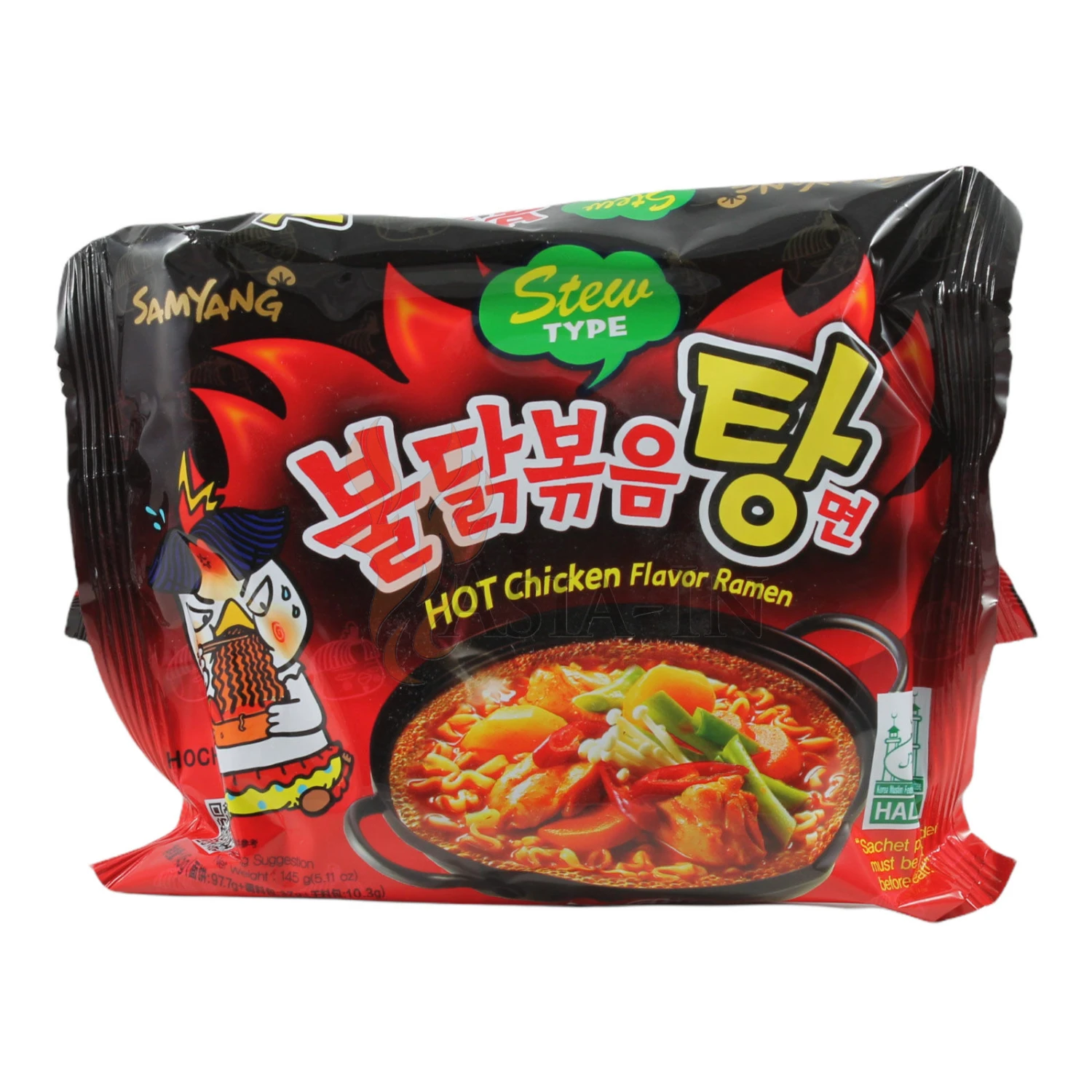SamYang Hot Chicken Ramen Stew Type 145g 3 SamYang Hot Chicken Ramen Stew Type 145g