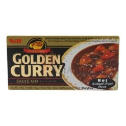 S&B Japanisches Curry Scharf 5x18,4g 92g