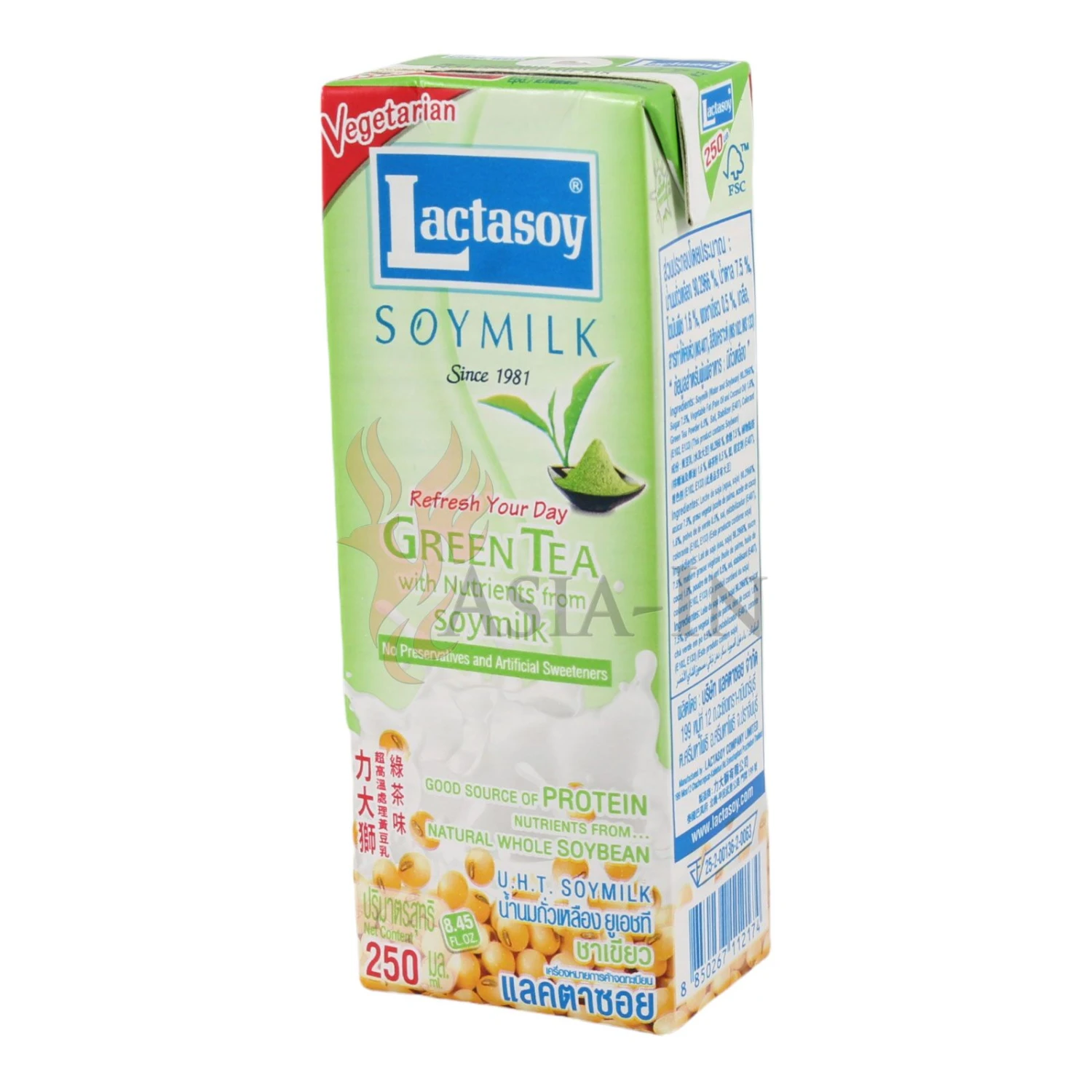 Soja Drink, Grüner Tee, Lactasoy, 250ml 5 Soja Drink, Grüner Tee, Lactasoy, 250ml – Bild 3