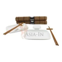 Tischgeschirr Japan Sushi Set, Braun F. 2 Personen
