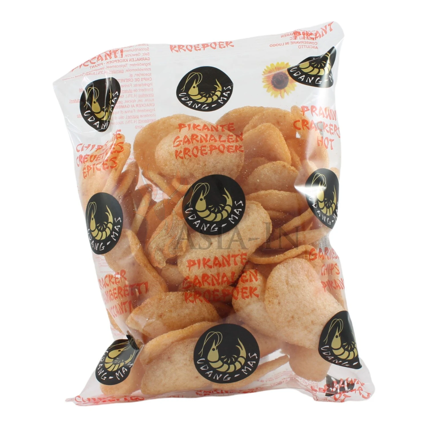 Udang-Mas Krabbenchips Scharf 80g 3 Udang-Mas Krabbenchips Scharf 80g