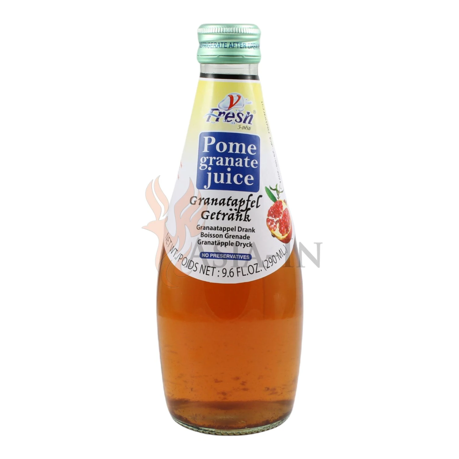 V-Fresh Granatapfelgetränk 290ml 4 V-Fresh Granatapfelgetränk 290ml – Bild 2