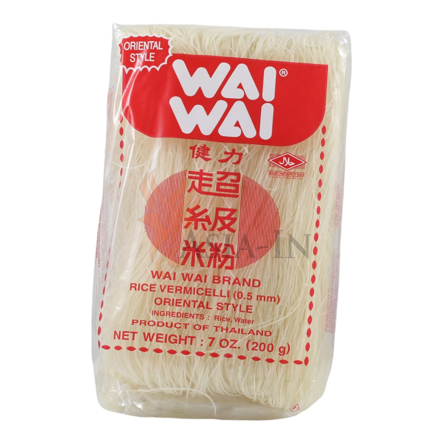 Wai Wai Reisnudeln 0,5mm 200g 3 Wai Wai Reisnudeln 0,5mm 200g