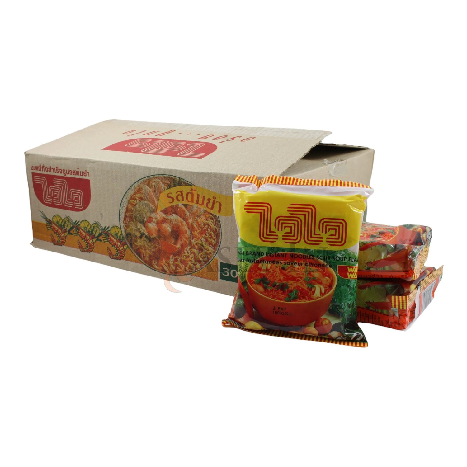 Wai Wai Saure Instant Nudeln 1,8kg 3 Wai Wai Saure Instant Nudeln 1,8kg