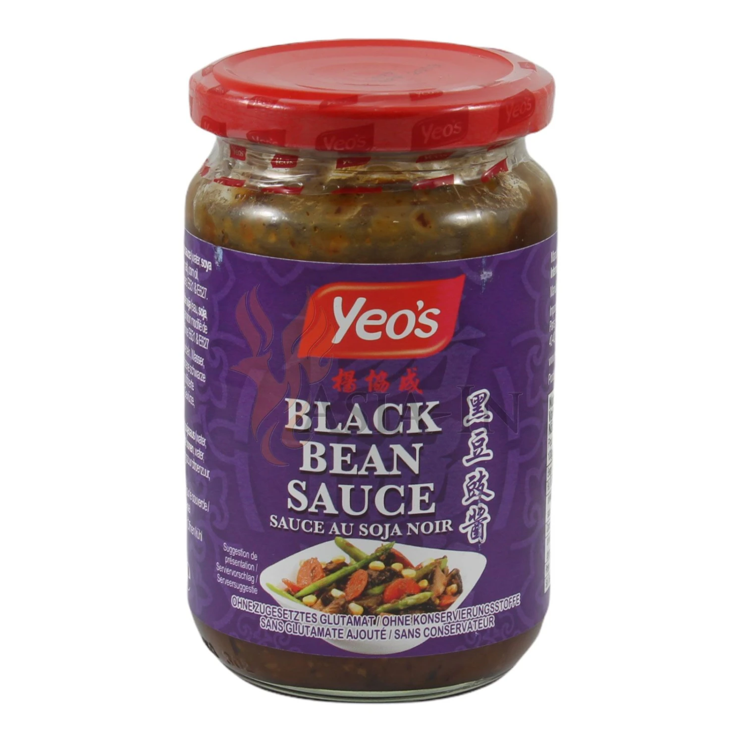 Yeo's Schwarze Bohnensauce 270g 3 Yeo's Schwarze Bohnensauce 270g