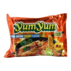 YumYum Garnelen, Tom Yum, Cremig Instant Nudeln 70g