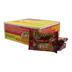 YumYum Grilled Chicken, Thai Hot & Spicy Wok Nudeln 30x70g 2,1kg